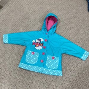 2T Hello Kitty rain jacket